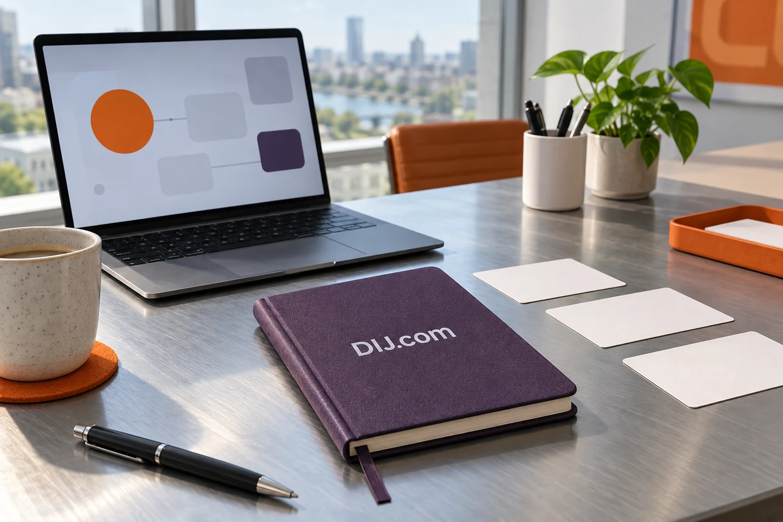 DIJ.com product workspace concept